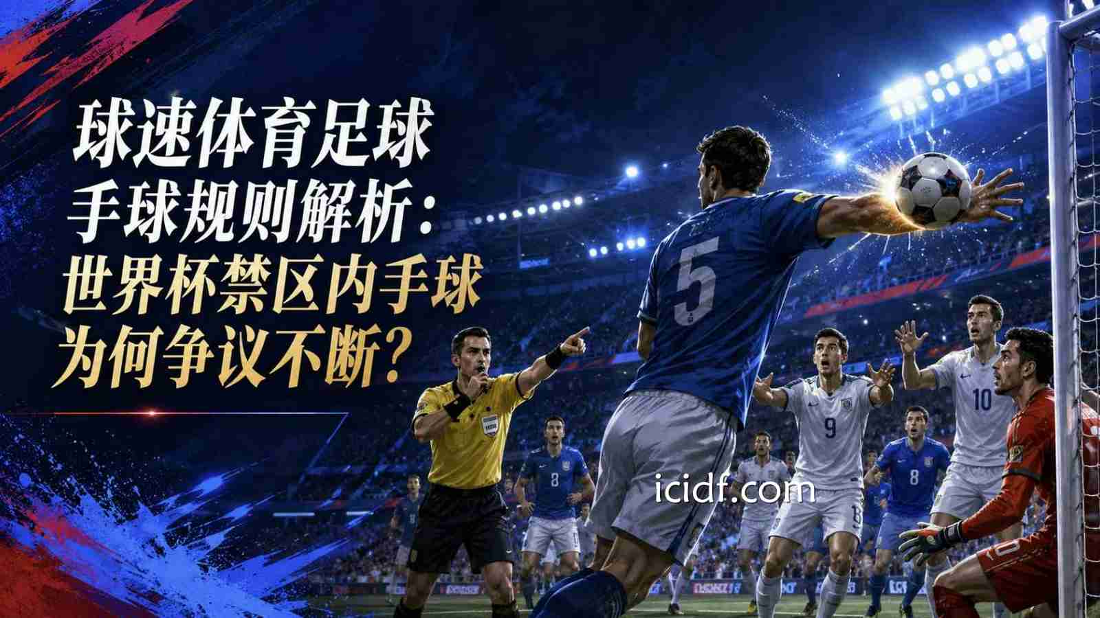 球速体育足球手球规则解析：世界杯禁区内手球为何争议不断？