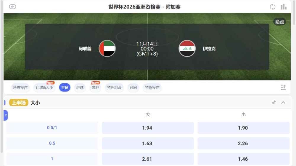 球速体育足球滚球投注实战指南:上半场大小球怎么买才最稳? 球速体育足球滚球投注实战指南:上半场大小球怎么买才最稳?